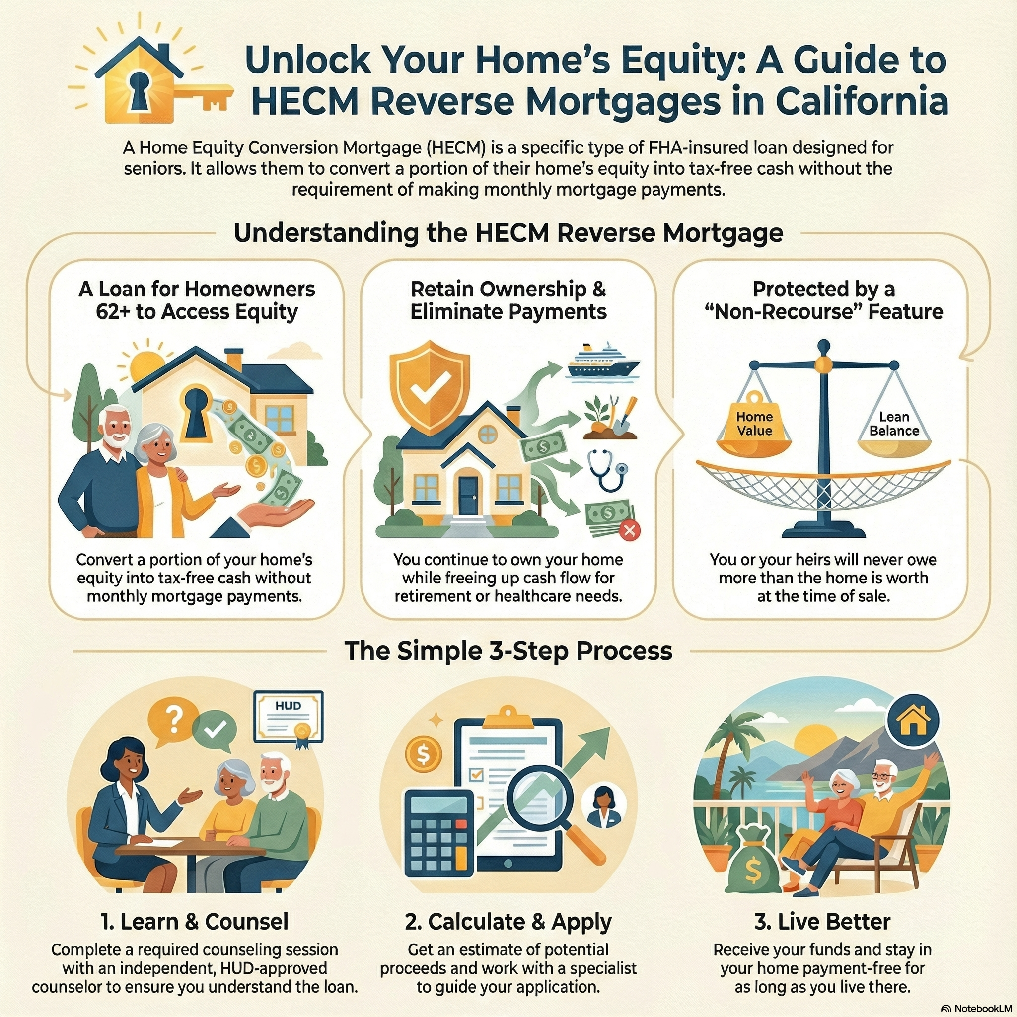 HECM Reverse Mortgage Infographic
